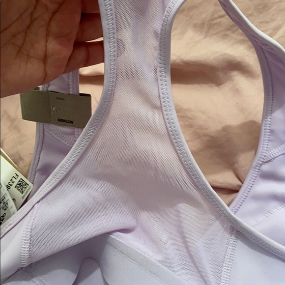 Adidas Purple Mesh back Sports Bra - Picture 4 of 4